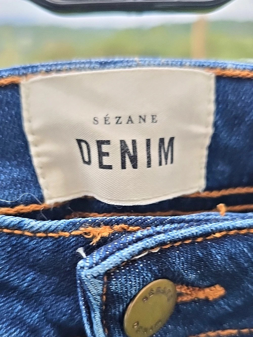 Sézane Denim Skinny Jeans Blue Size 28 - Picture 3 of 7